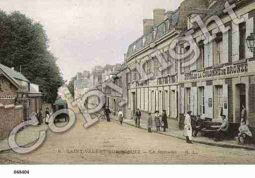 Ville de SAINTVALERYSURSOMME, carte postale ancienne