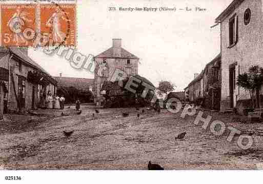 Ville de SARDYLESEPIRY, carte postale ancienne