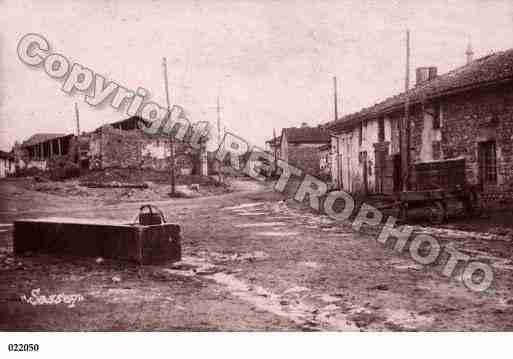 Ville de SASSEYSURMEUSE, carte postale ancienne