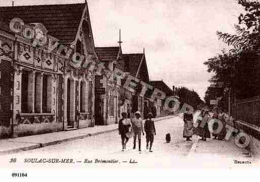 Ville de SOULACSURMER, carte postale ancienne