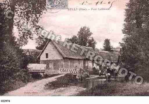 Ville de SULLY, carte postale ancienne