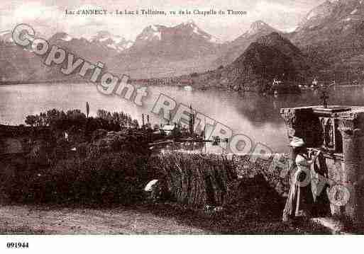 Ville de TALLOIRES, carte postale ancienne