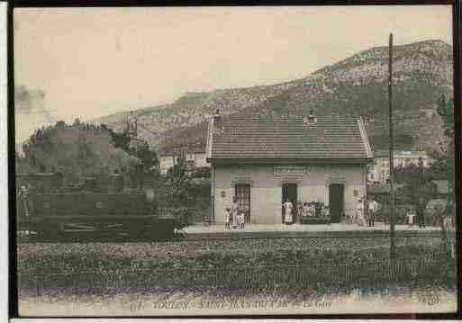 Ville de TOULON, carte postale ancienne