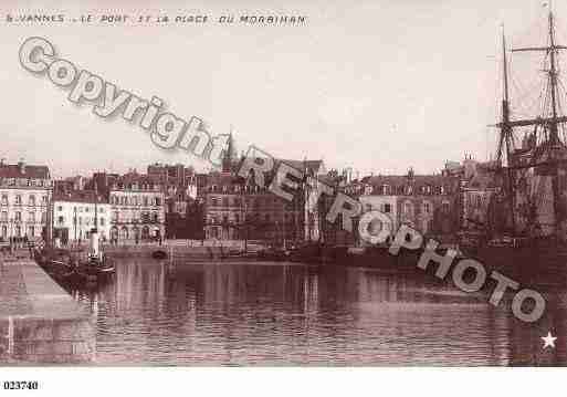 Ville de VANNES, carte postale ancienne Ville de VANNES, carte postale ancienne