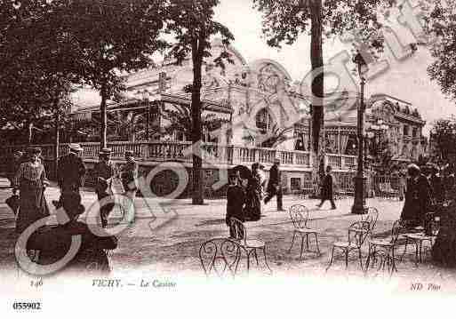 Ville de VICHY, carte postale ancienne