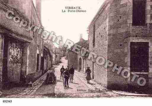 Ville de VIREAUX, carte postale ancienne