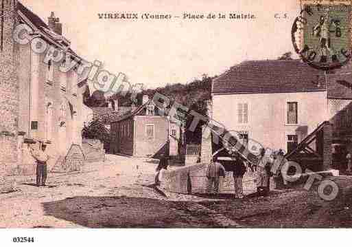 Ville de VIREAUX, carte postale ancienne