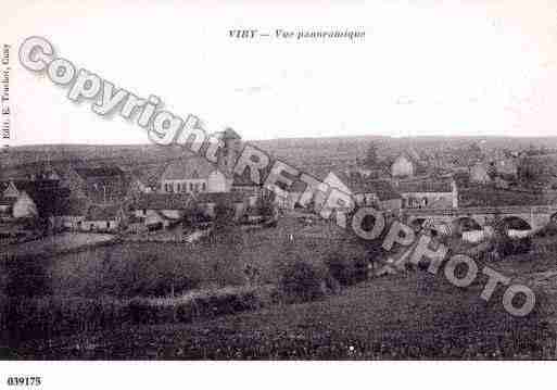 Ville de VIRY, carte postale ancienne