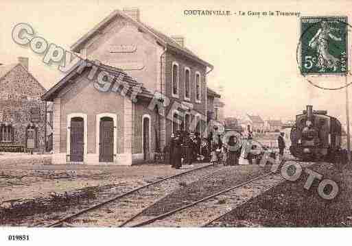 Ville de AGONCOUTAINVILLE, carte postale ancienne