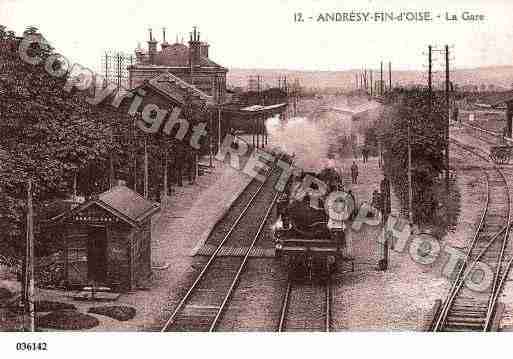 Ville de ANDRESY, carte postale ancienne