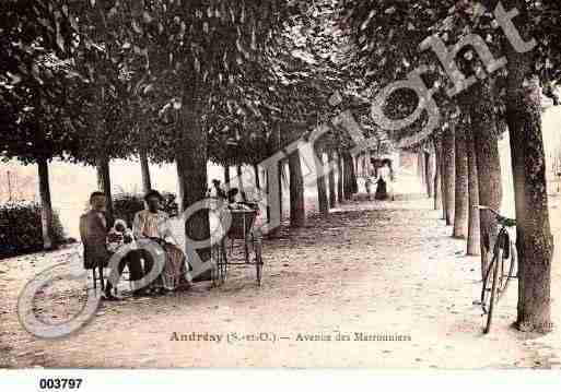 Ville de ANDRESY, carte postale ancienne