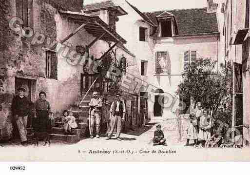Ville de ANDRESY, carte postale ancienne