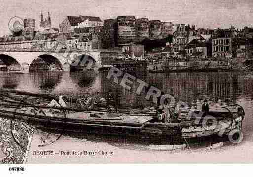 Ville de ANGERS, carte postale ancienne