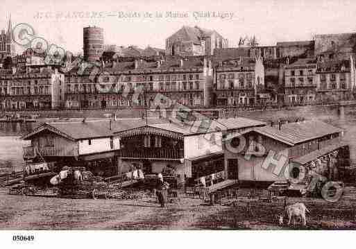 Ville de ANGERS, carte postale ancienne