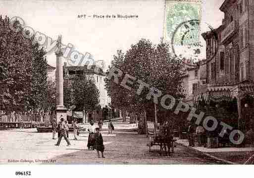 Ville de APT, carte postale ancienne