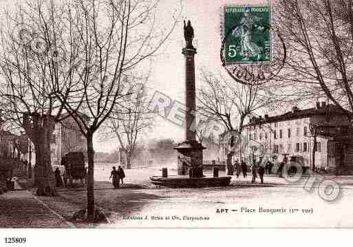 Ville de APT, carte postale ancienne