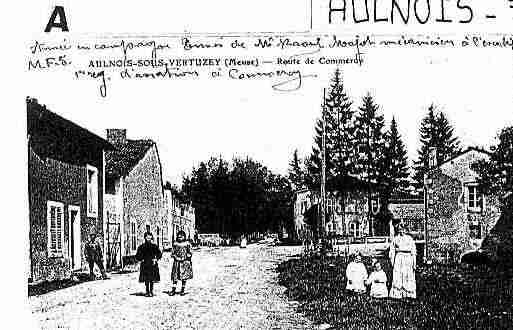 Ville de AULNOISSVERTUZEY, carte postale ancienne