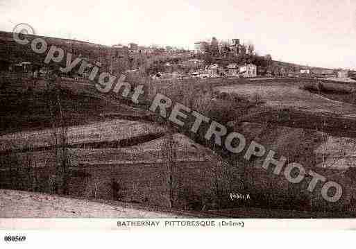 Ville de BATHERNAY, carte postale ancienne