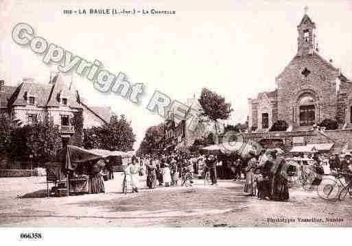 Ville de BAULE(LA), carte postale ancienne