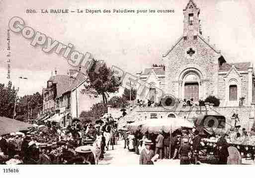 Ville de BAULE(LA), carte postale ancienne