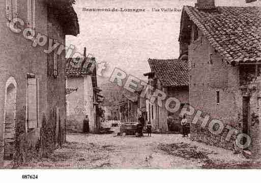 Ville de BEAUMONTDELOMAGNE, carte postale ancienne