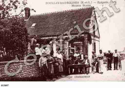 Ville de BOULLAYLESDEUXEGLISES, carte postale ancienne