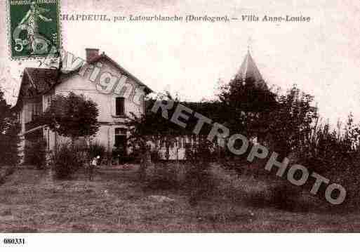 Ville de CHAPDEUIL, carte postale ancienne