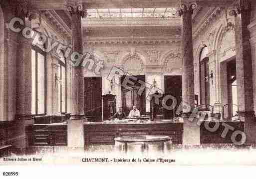 Ville de CHAUMONT, carte postale ancienne