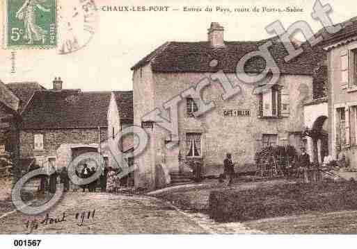 Ville de CHAUXLESPORT, carte postale ancienne