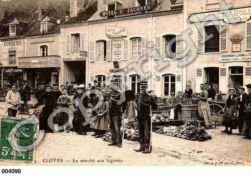 Ville de CLOYESSURLELOIR, carte postale ancienne