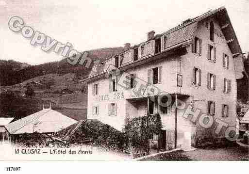 Ville de CLUSAZ(LA), carte postale ancienne