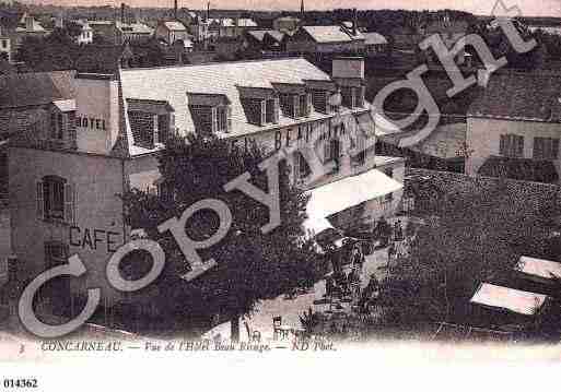 Ville de CONCARNEAU, carte postale ancienne