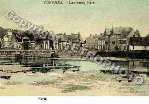 Ville de CONCHESENOUCHE, carte postale ancienne