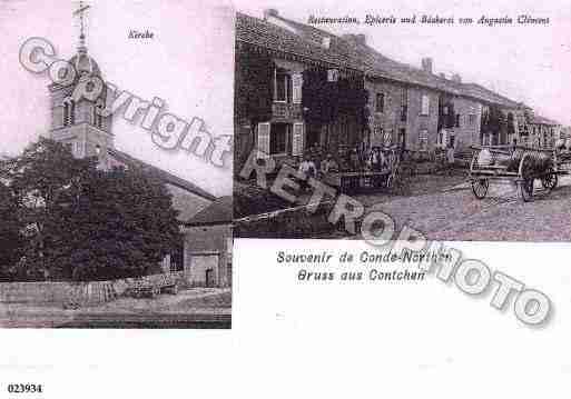 Ville de CONDENORTHEN, carte postale ancienne