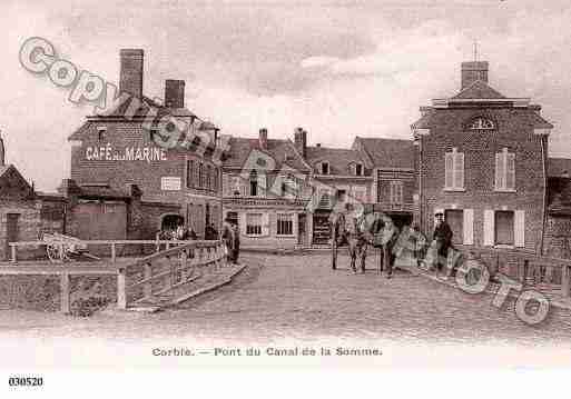 Ville de CORBIE, carte postale ancienne