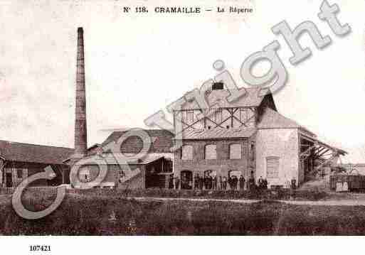 Ville de CRAMAILLE, carte postale ancienne