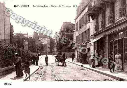 Ville de DINARD, carte postale ancienne