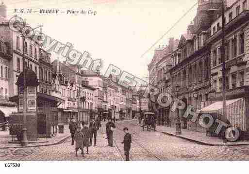 Ville de ELBEUF, carte postale ancienne