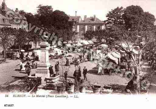 Ville de ELBEUF, carte postale ancienne