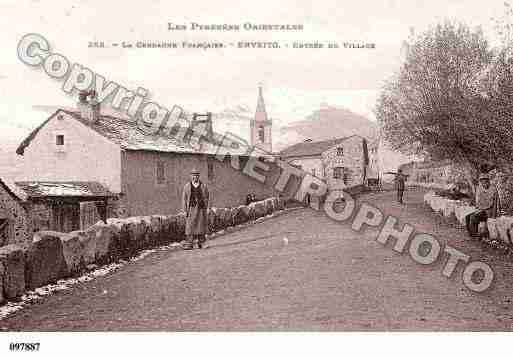 Ville de ENVEITG, carte postale ancienne