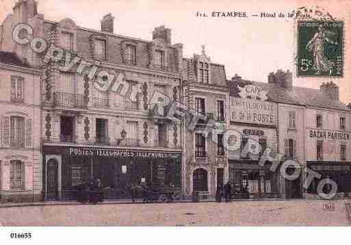 Ville de ETAMPES, carte postale ancienne