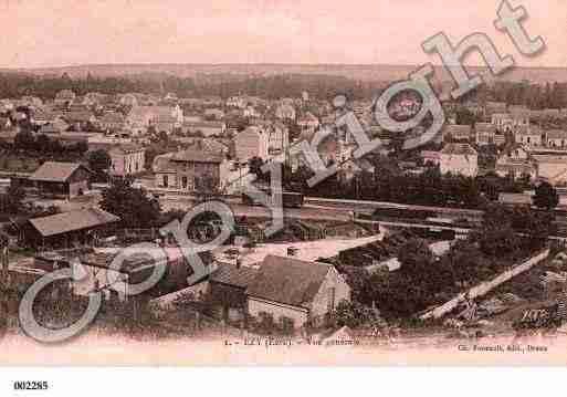 Ville de EZYSUREURE, carte postale ancienne