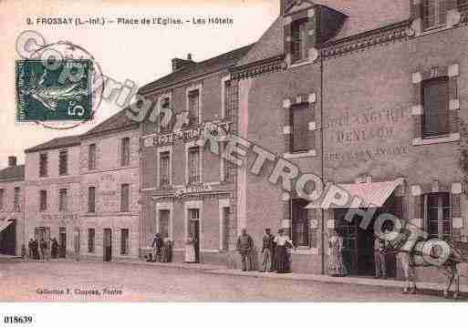 Ville de FROSSAY, carte postale ancienne