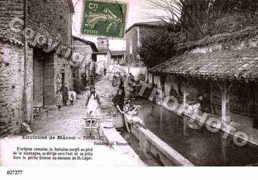 Ville de FUISSE, carte postale ancienne