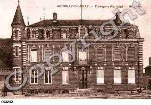 Ville de GOURNAYENBRAY, carte postale ancienne Ville de GOURNAYENBRAY, carte postale ancienne