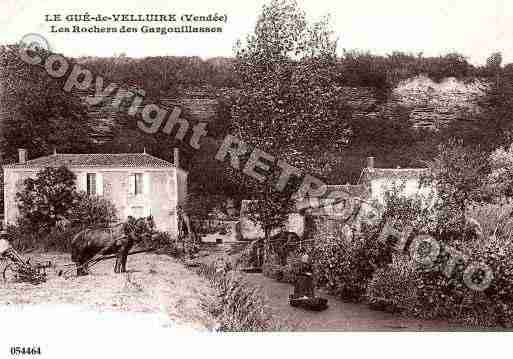 Ville de GUEDEVELLUIRE(LE), carte postale ancienne