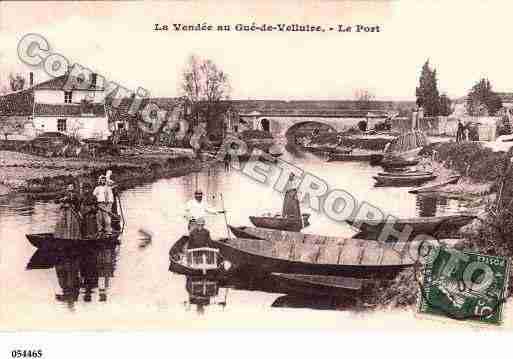 Ville de GUEDEVELLUIRE(LE), carte postale ancienne