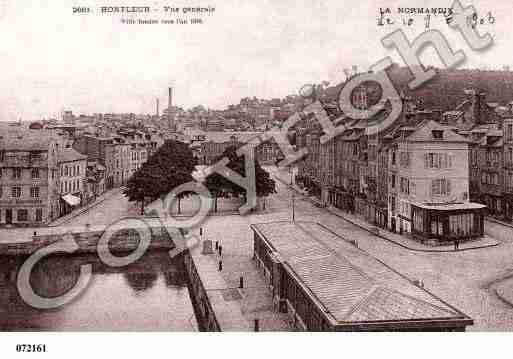 Ville de HONFLEUR, carte postale ancienne