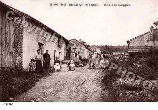 Ville de HOUSSERAS, carte postale ancienne