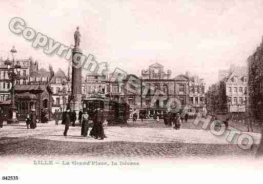 Ville de LILLE, carte postale ancienne